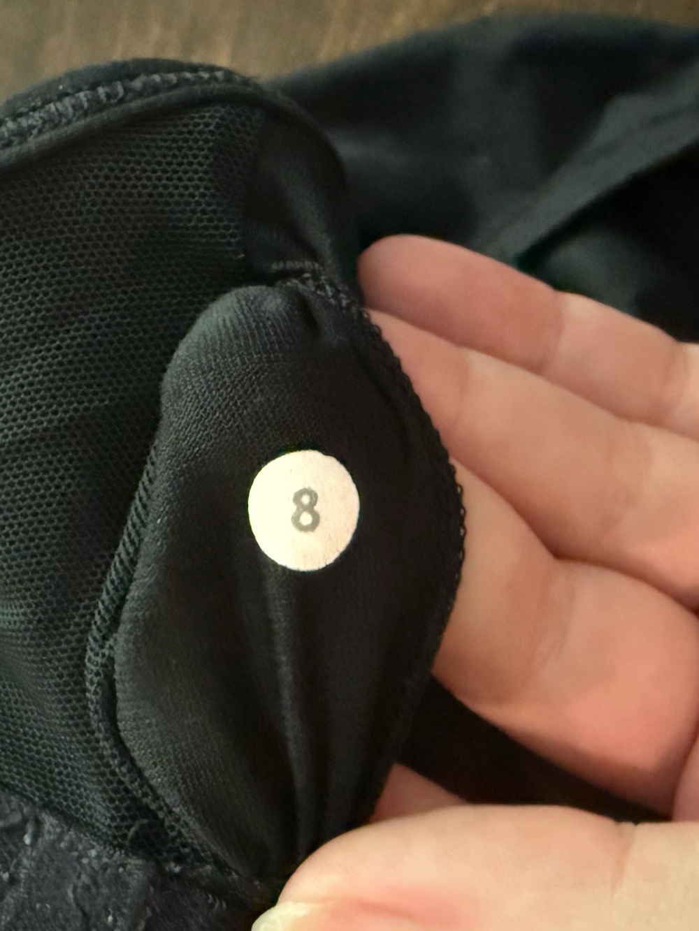 Lululemon Power Y Perforated Racerback Luon Athletic Tank Top Shine Dot Black - Picture 9 of 13